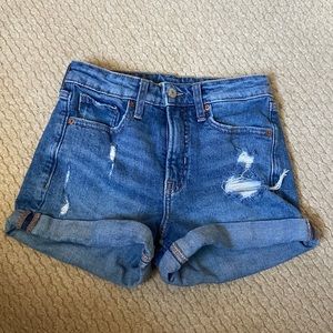 Old navy jean shorts size 0
